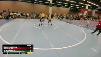 58-59 lbs Round 1 - Rowan Laird, Hill Country Wildcats Wrestling Club vs Dylan Blanton, Spartan Mat Club