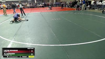 135 lbs Cons. Semi - Rj Sorensen, Minneota vs Jacob DeMarais, Foley