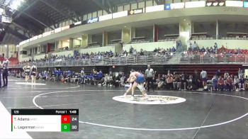 126 lbs Round 6 (8 Team) - Tucker Adams, Hastings vs Logan Lagerman, Manhattan