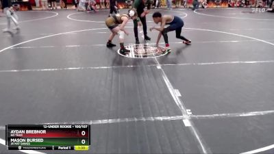 100/107 Round 2 - Aydan Brebnor, No Team vs Mason Bursed, Jr Mat Dawgs