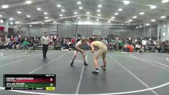 195 lbs Placement Matches (8 Team) - Henry Christensen, Iowa Gold vs Dylan Meade, South Dakota Rage