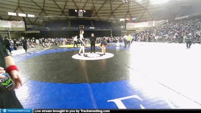 132 lbs Quarterfinal - Isaiah Rios, Toppenish USA Wrestling Club vs Oskar Van De Plasch, Ascend Wrestling Academy