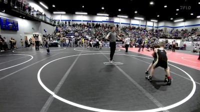 61 lbs Round Of 16 - Cage Daugherty, D3 Wrestling Cluib vs Kayson Edwards, Bridge Creek Youth Wrestling