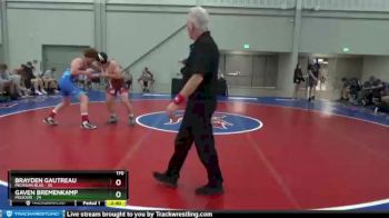 170 lbs Placement Matches (8 Team) - Brayden Gautreau, Michigan Blue vs Gaven Bremenkamp, Missouri