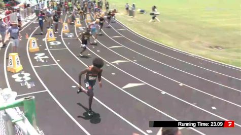 Youth Boys' 200m, Semi-Finals 13 - Age 15-16