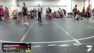 132 lbs Round 1 (4 Team) - Rocco Conforti, Este Built Gold vs Sameer Abbaszadeh, Hammer WC