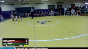 126 lbs Placement Matches (8 Team) - Davis Culpepper, Harris County vs Jobi Colbert, Ola