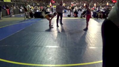 95 lbs Round Of 32 - Grayson Leiva, West York vs Aiden McWreath, Belle Vernon