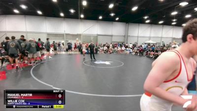 120 lbs Quarters & 1st Wb (16 Team) - Devin Bobzien, California 1 vs Charlie Irwin, North Dakota Red