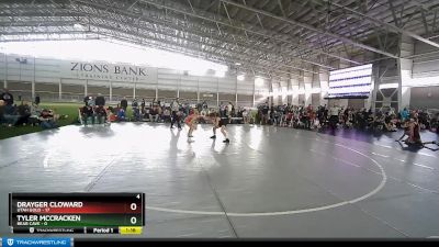 102 lbs Round 1 (4 Team) - Drayger Cloward, Utah Gold vs Tyler McCracken, Bear Cave