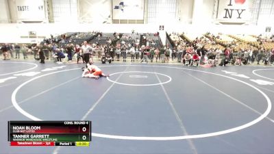 116 lbs Cons. Round 4 - Noah Bloom, Club Not Listed vs Tanner Garrett, Warrior Warehouse Wrestling