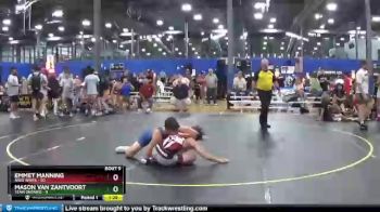 155 lbs Round 3 (6 Team) - Emmet Manning, ARES White vs Mason Van Zantvoort, Team Ontario