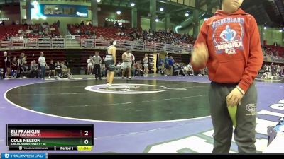 285 lbs Round 3 (6 Team) - Orrin Wellman, Lincoln Southwest vs Kharson Montgomery, Smith Center HS