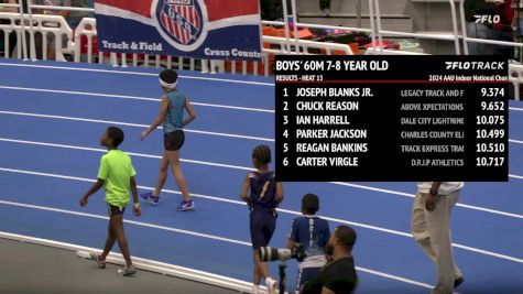 Youth Boys' 60m, Prelims 14 - Age 7-8