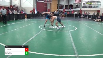 140 lbs Final - Jonathan Miers, Wyoming Seminary vs Martin Wilkie, Havre