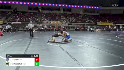 174 lbs Quarterfinal - Jahmon Spiller, Thomas More vs Talon PIsarchuk, Williamson Trade