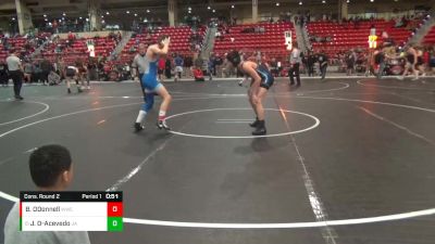 140 lbs Cons. Round 2 - Juan Ortiz-Acevedo, Juic3 Acad3my vs Brody ODonnell, WICHITA WRESTLING CLUB