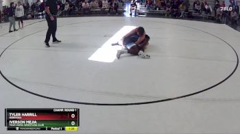147 lbs Quarterfinal - Tyler Harrill, Nebraska vs Iverson Mejia, Team Zapas Wrestling Club