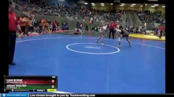 160 lbs Semis & 1st Wrestleback (8 Team) - Liam Byrne, 6A Mountain View vs Aidan Walter, 6A Sprague