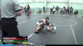 84 lbs Round 5 (8 Team) - Keegan Bassett, Dynasty Crusaders vs Harrison Murdock, Ohio Rampage