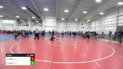 103 lbs Consi Of 8 #2 - Daniel Molla, Red Roots WC vs Cameron Hope, Spartan WC