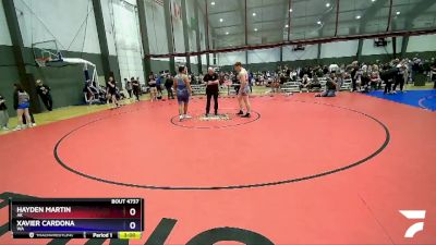 215 lbs Cons. Round 4 - Hayden Martin, AK vs Xavier Cardona, WA