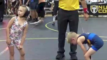 41 lbs Round 7 (8 Team) - Rouge Majerowicz, Untouchables White vs Houston Hinz, ARES Red