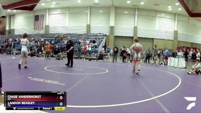 138 lbs Cons. Round 4 - Chase Vanderhorst, OH vs Landon Beasley, TN