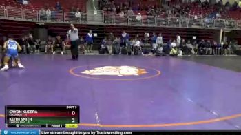 132 lbs Round 3 (3 Team) - Caydn Kucera, Columbus vs Keith Smith, Lincoln East