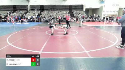 65 lbs Rr Rnd 5 - Michael Nicosia, Mat Assassins vs Christopher Nemcovic, Roundtree Wrestling Academy Blue