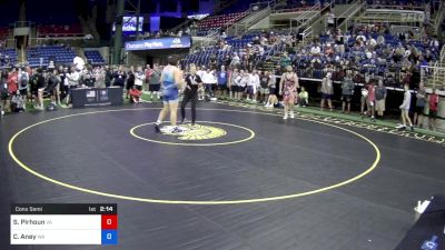 285 lbs Cons Semi - Soren Pirhoun, Virginia vs Connor Aney, Washington