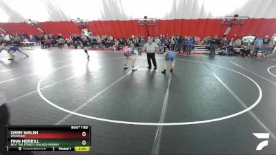 145 lbs Quarterfinal - Finn Merrill, Beat The Streets Chicago-Midway vs Owin Walsh, Wisconsin