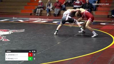 125 lbs Rr Rnd 1 - Eamonn Jimenez, Edinboro vs Tyler Klinsky, Rider