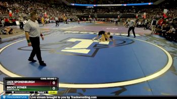 Cons. Round 3 - Jack Sponenburgh, Kearney vs Brody Pitner, North Platte