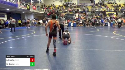 87 lbs Consy 5 - Lawson Sparks, Ramblers W.C. vs Nolan Deshon, Neighborhood