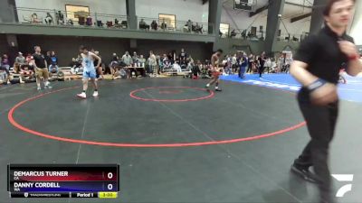 144 lbs Cons. Round 2 - Demarcus Turner, CA vs Danny Cordell, WA