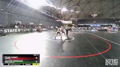 2A 113 lbs Cons. Round 2 - Agustin Gonzalez, Sedro-Woolley vs Tyler Caskey, Aberdeen