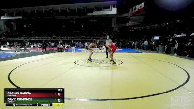 165 lbs Champ. Round 1 - Carlos Garcia, Oakdale vs David Ormonde, Tracy