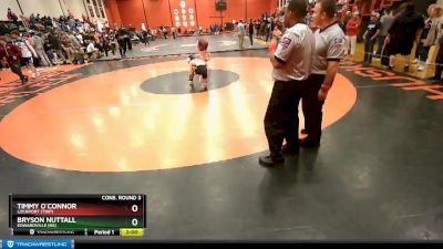 106 lbs Cons. Round 3 - Timmy O`connor, LOCKPORT (Twp) vs Bryson Nuttall, EDWARDVILLE (HS)