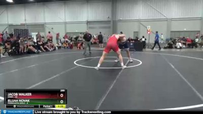 285 lbs Round 3 (8 Team) - Jacob Walker, Iowa vs Elijah Novak, Minnesota Gold