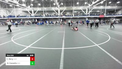 165 lbs Round Of 32 - Cael Berg, Harvard vs Brevin Cassella, Binghamton University