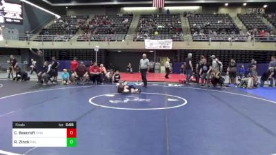 73 lbs Final - Coleman Beecroft, Spring Grove, PA vs Rally Zinck, Philadelphia, PA
