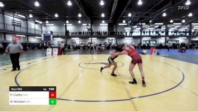 160A lbs Rr Rnd 3 - Paolo Ciatto, Empire Wrestling Academy vs Brent Nicolosi, Smittys Barn/haverhill