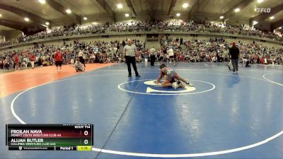 90 lbs Champ. Round 2 - Froilan Nava, Monett Youth Wrestling Club-AA vs Alijah Butler, Columbia Wrestling Club-AAA