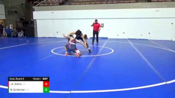 70 lbs Cons. Round 3 - Azim Azimy, California vs Nicolas Gutierrez, Arreola Wrestling Club (AWC)