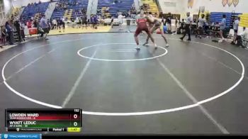 132 lbs Placement (16 Team) - LOWDEN WARD, Team Barracuda vs Wyatt Leduc, AP X Kame