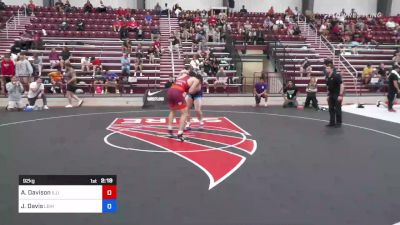 92 kg Quarterfinal - Andrew Davison, Illinois vs Jack Davis, Lehigh Valley Wrestling Club