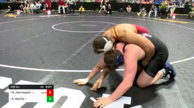 285 lbs Semifinal - Marcus Harrington, Iowa State vs Aj Nevills, Fresno State