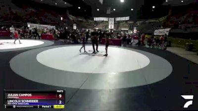 82 lbs Semifinal - Sonny Cervantes, Red Wave Wrestling vs Jaxon Sanchez, California