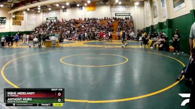 126 lbs Cons. Round 2 - Anthony Muro, Rancho Cucamonga vs Ribhe Abdelhady, El Dorado